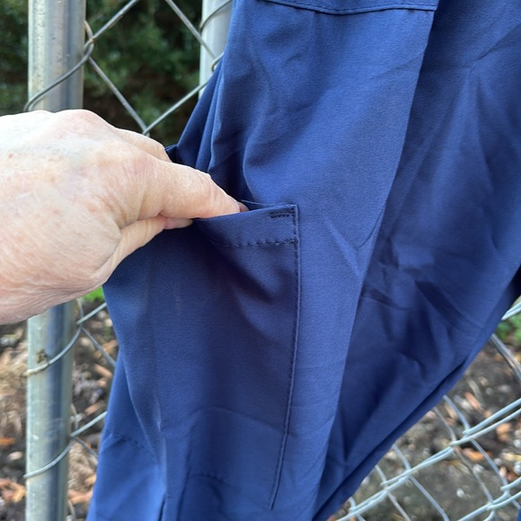 NWT Scrubaid Blue Tapered Fit Four Way Stretch Scrub Pants Nursing Uniform 2XL - Picture 4 of 16